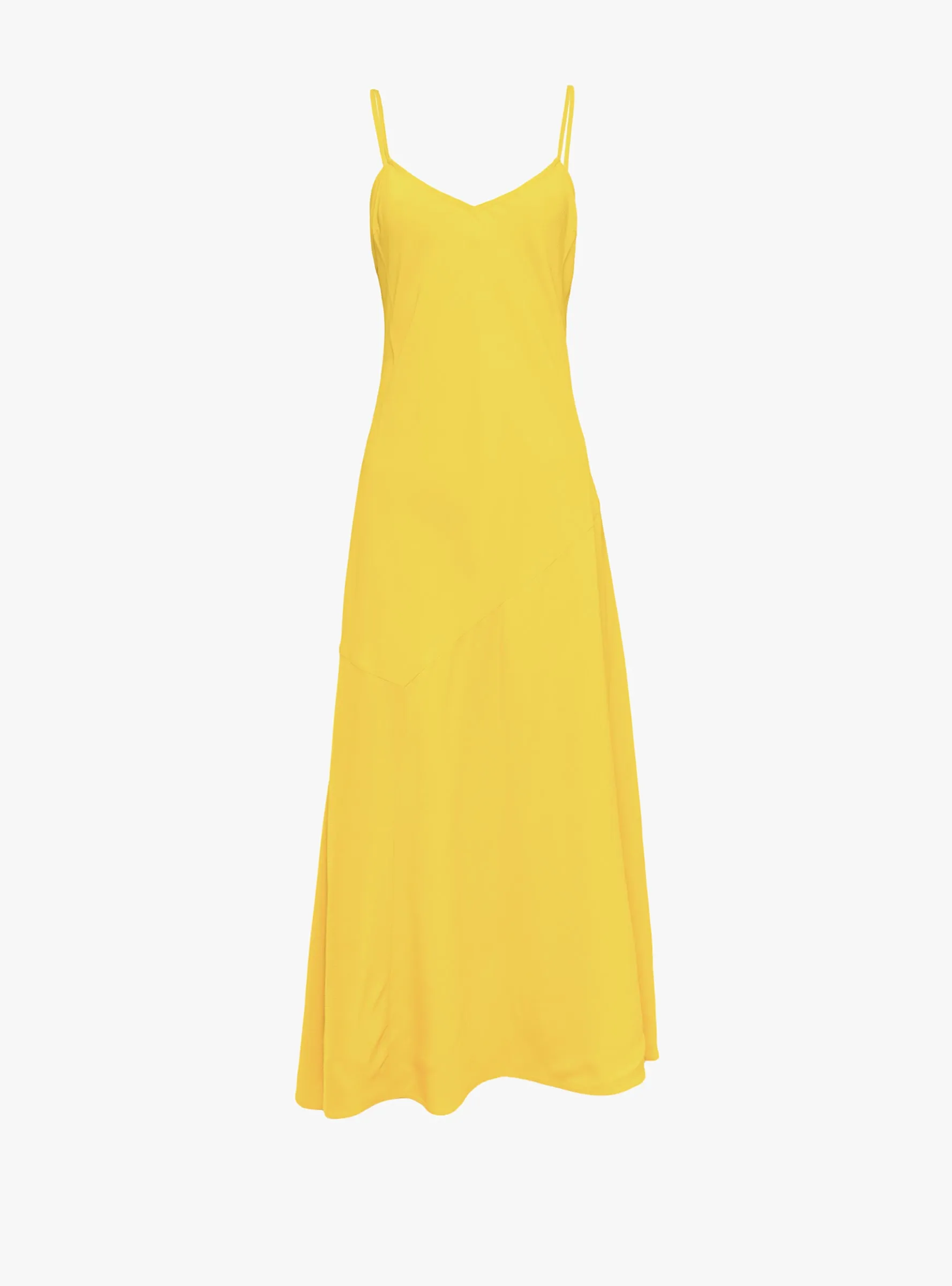 Kasimira Bias Slip Dress Goldenrod sold by Garbstore