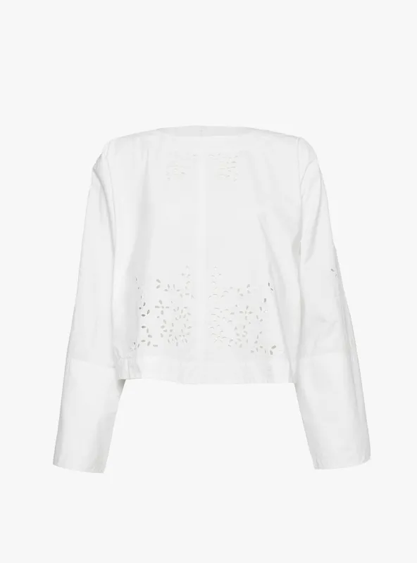 Hansel Top White made by soeur