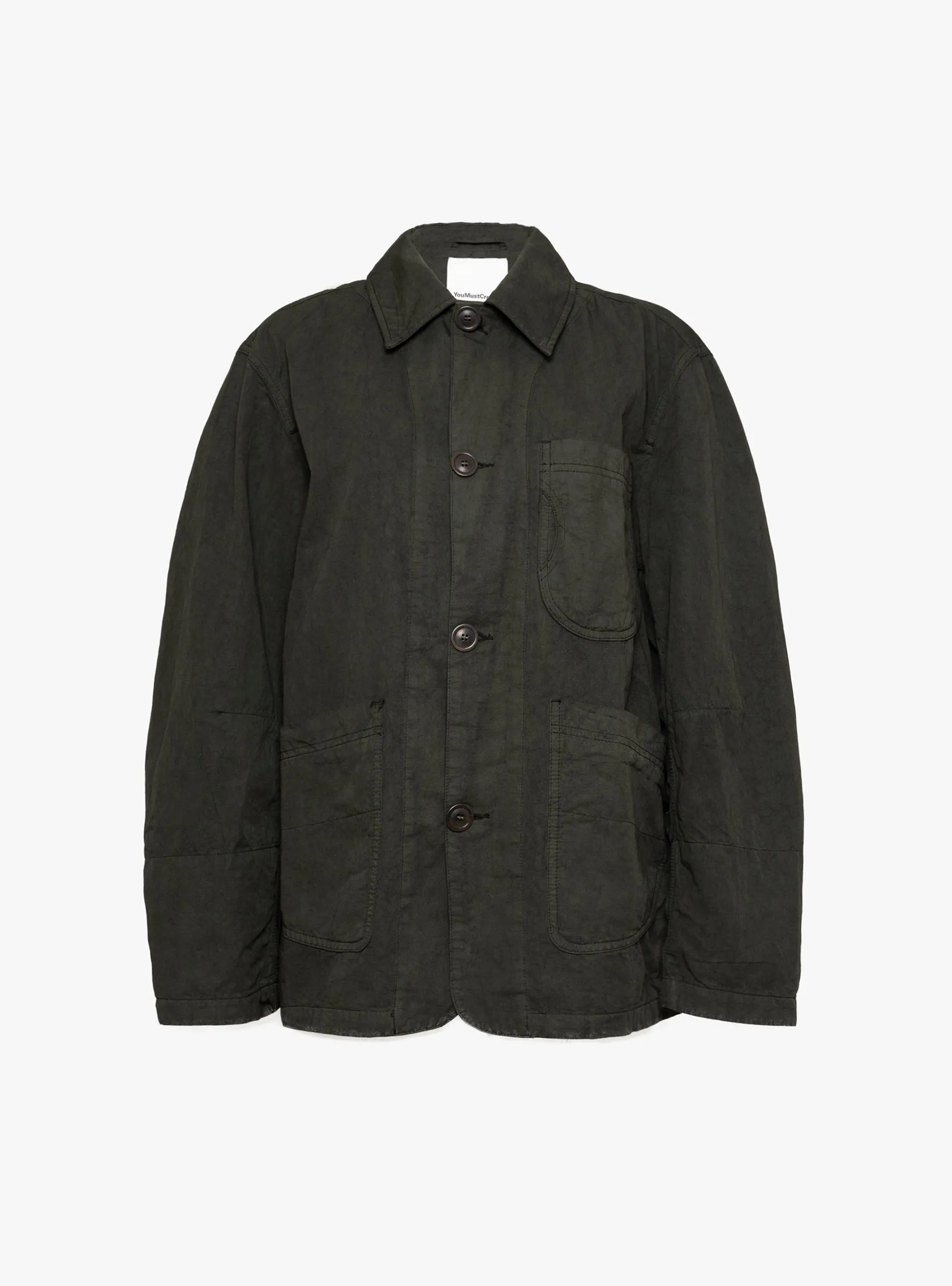 Construction Jacket Dark Green sold by Garbstore