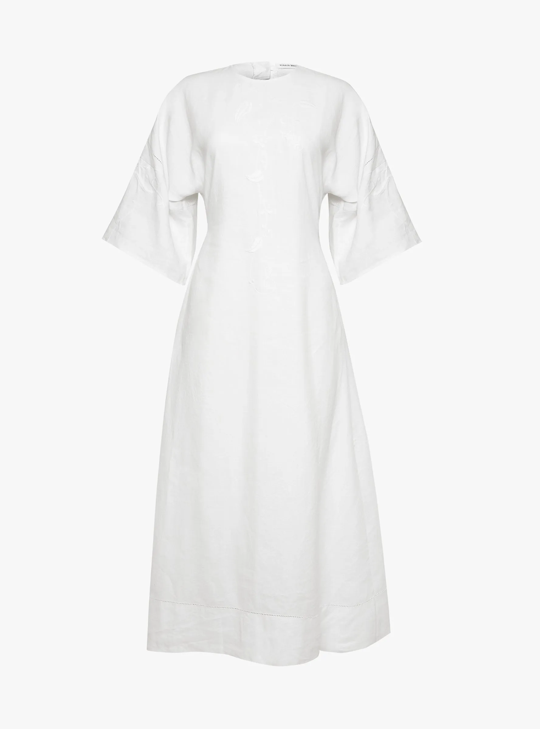 Napkin Ring Dress Off White sold by Garbstore