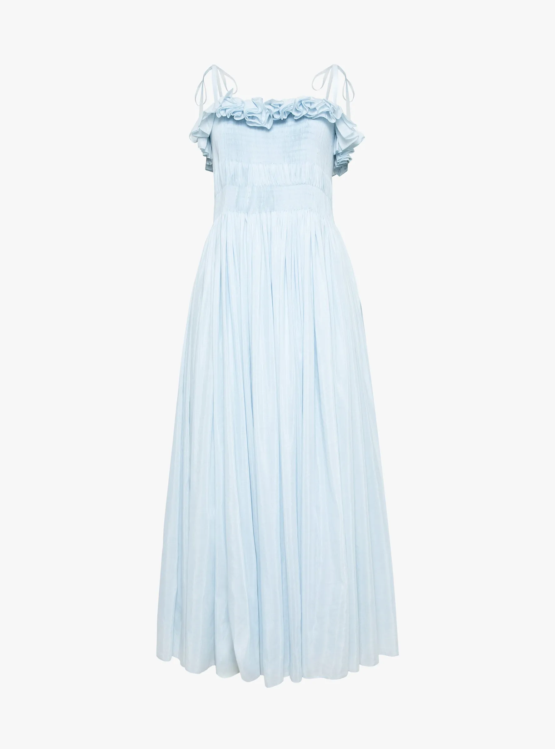 Flor Dress Sky Blue sold by Garbstore