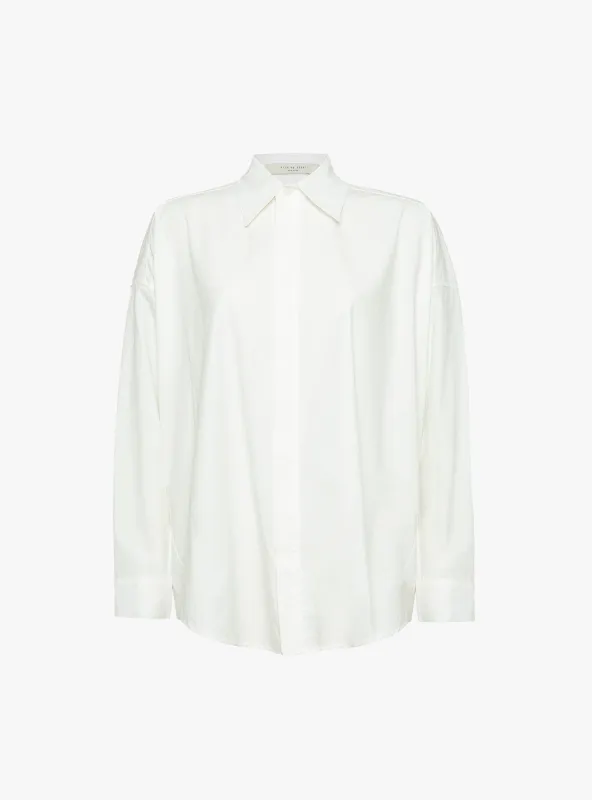 Signature Cocoon Dress Shirt Off White made by 7115 by Szeki