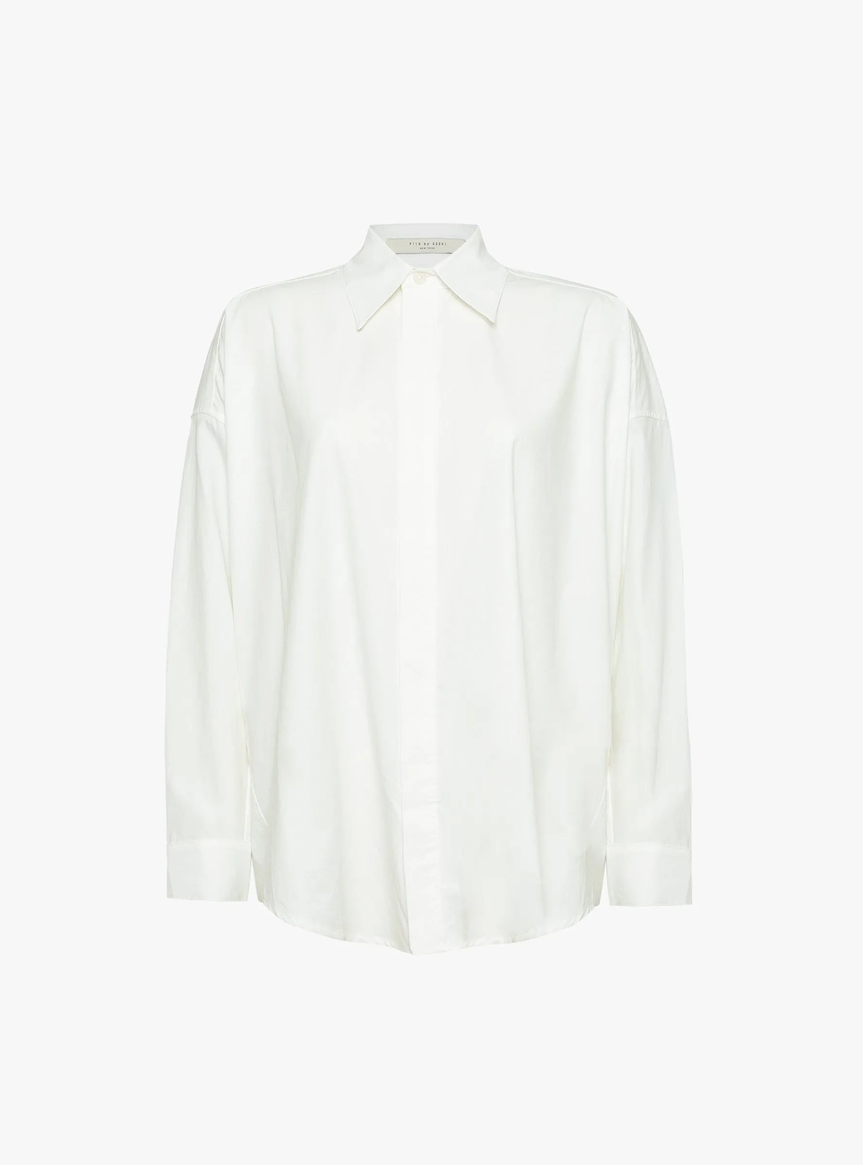 Signature Cocoon Dress Shirt Off White sold by Garbstore