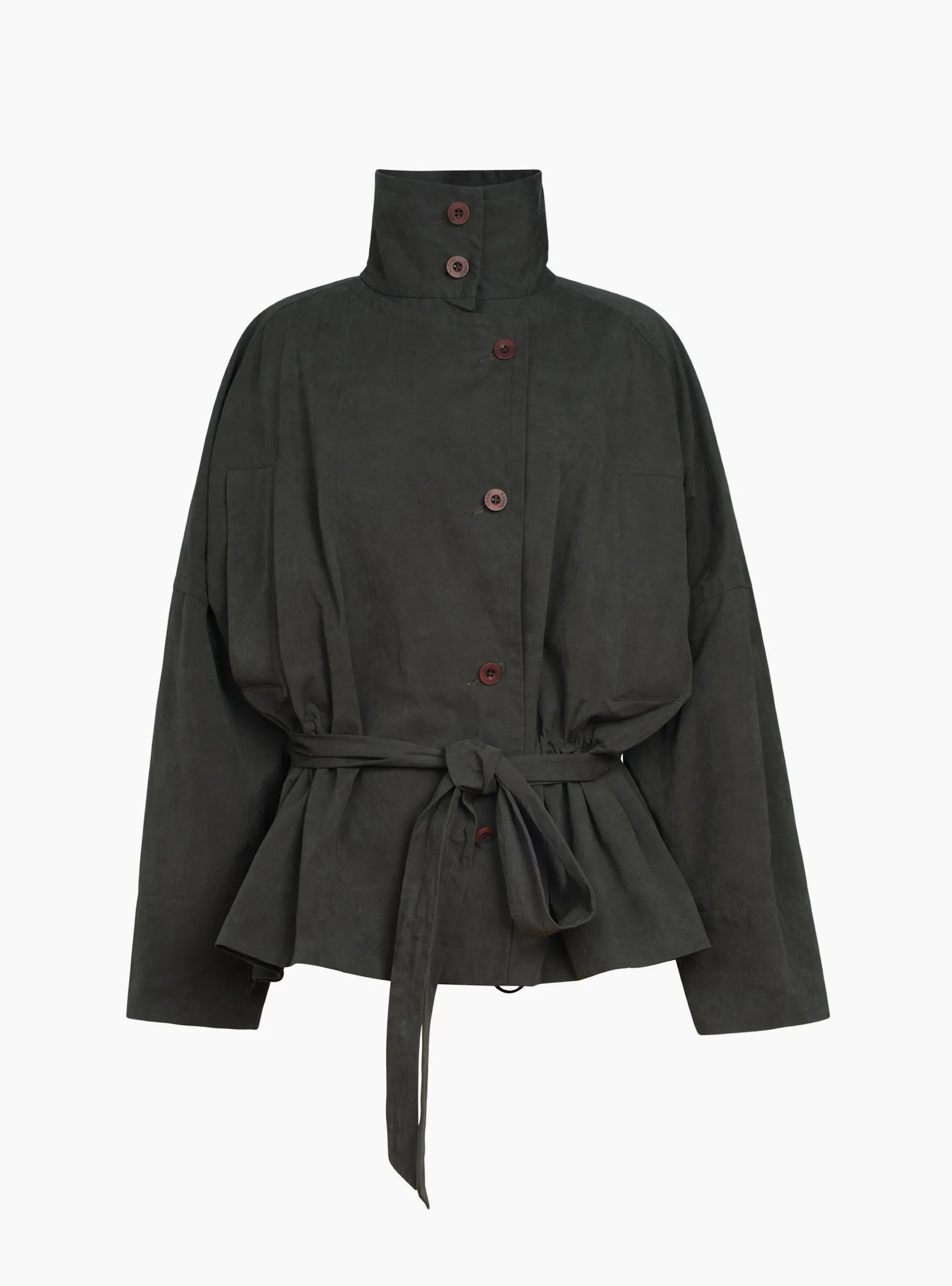Gosland Trench Charcoal sold by Garbstore