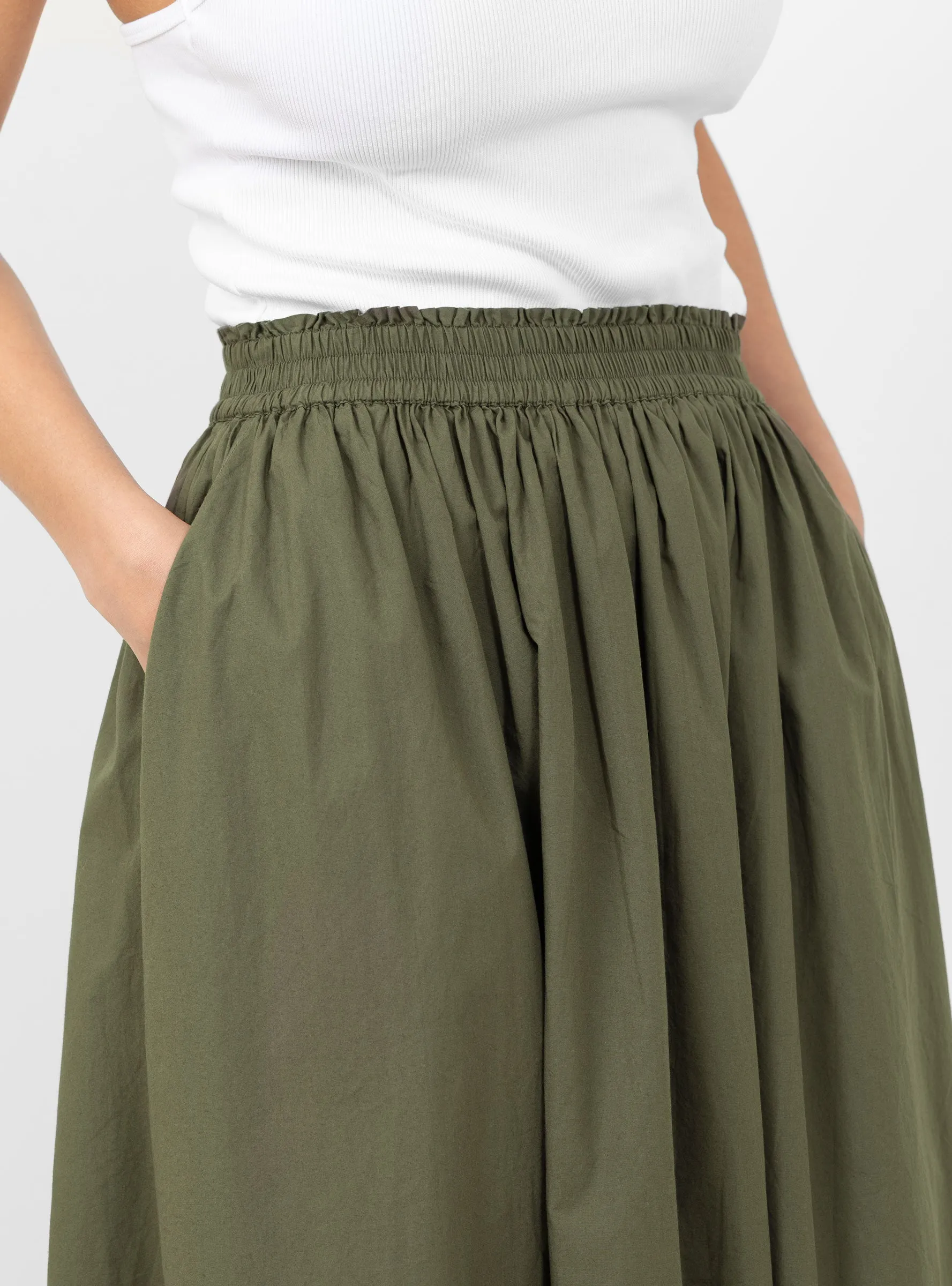 Dagny Skirt Khaki sold by Garbstore product image thumbnail 4