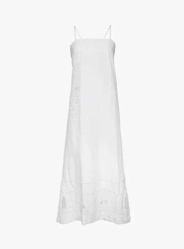 Simple Apron Dress Undyed made by Garbstore