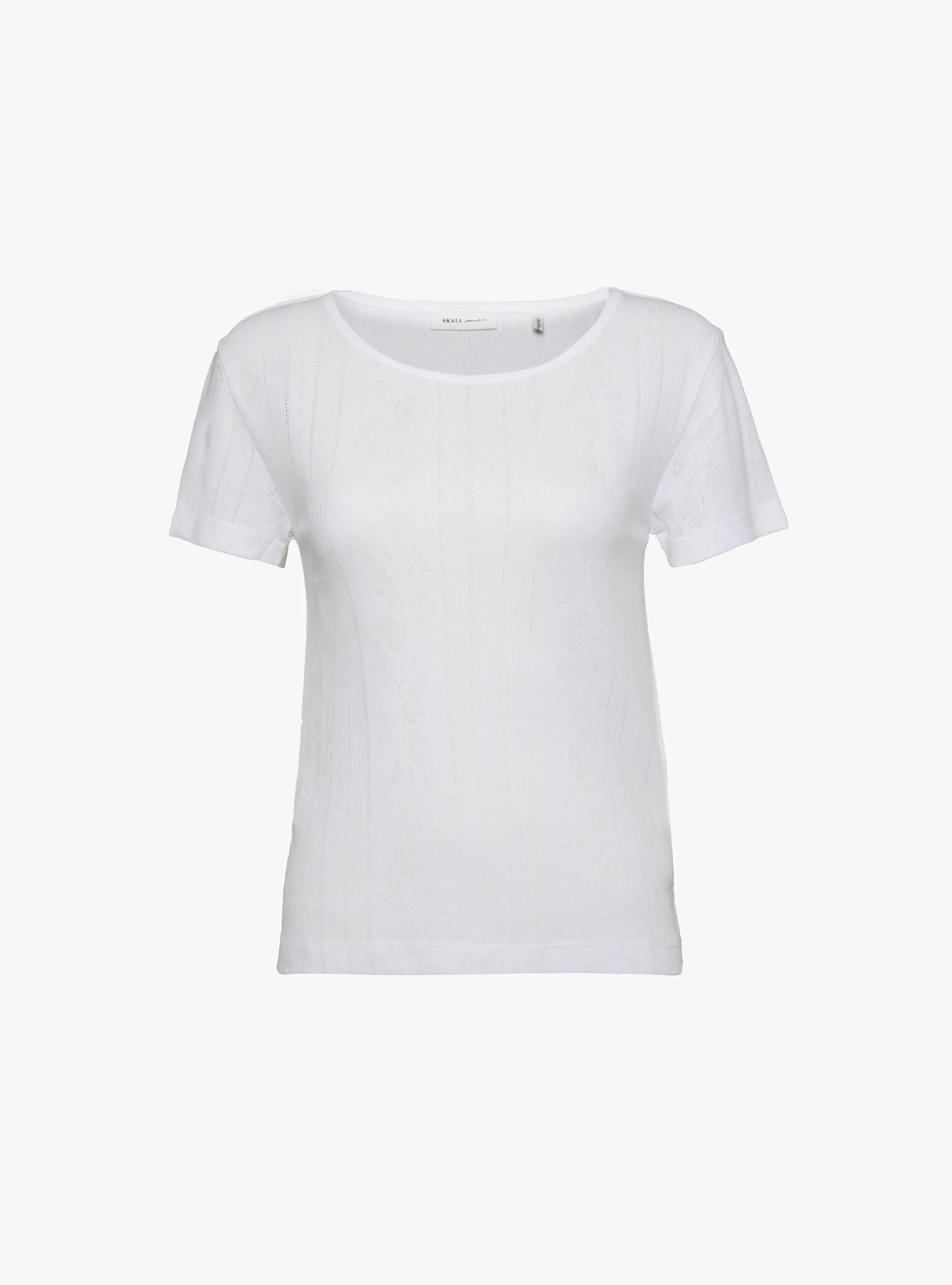 Anna Cap Sleeve Tee Optic White sold by Garbstore