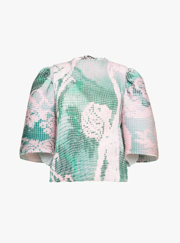 Karlotta Handpleated Top Seraphin made by Julia Heuer