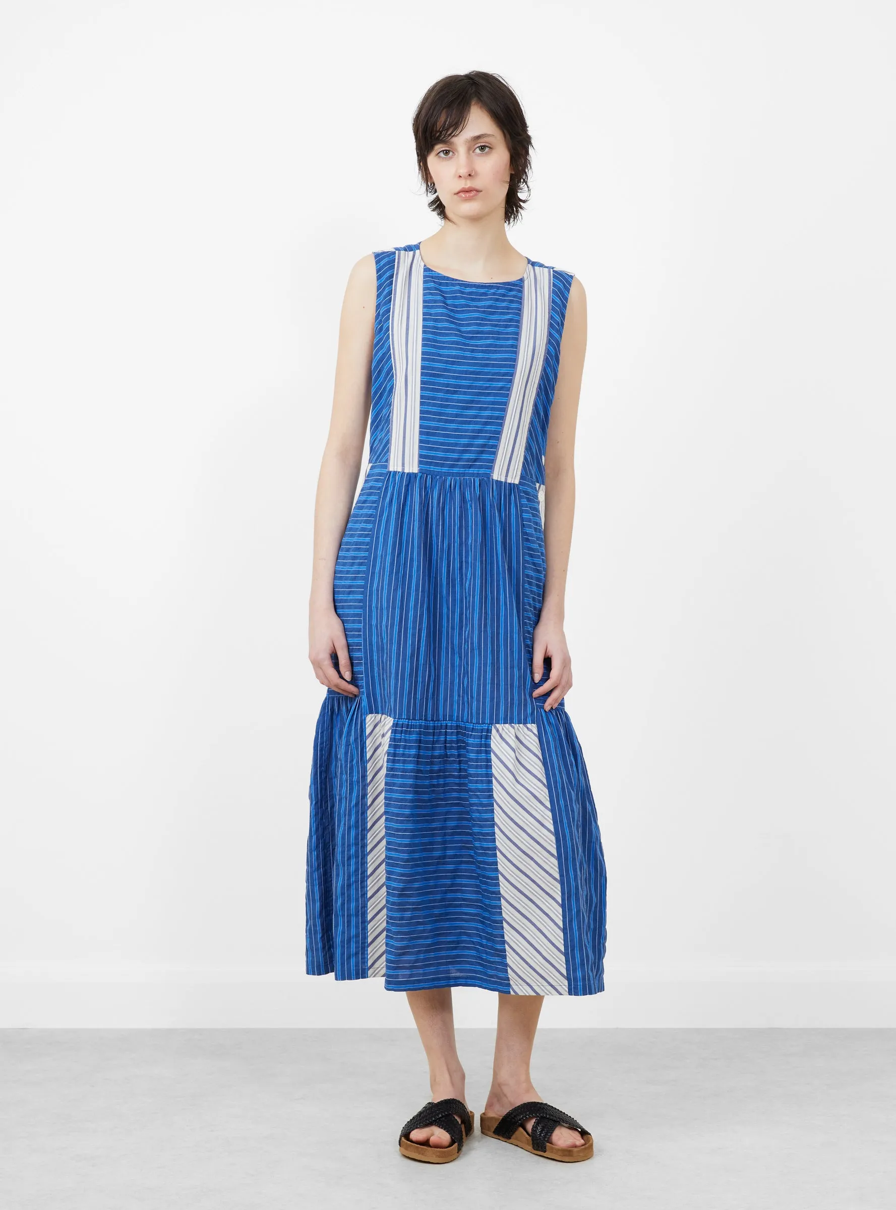 Amee Dress Cobalt Stripe Mix sold by Garbstore product image thumbnail 2