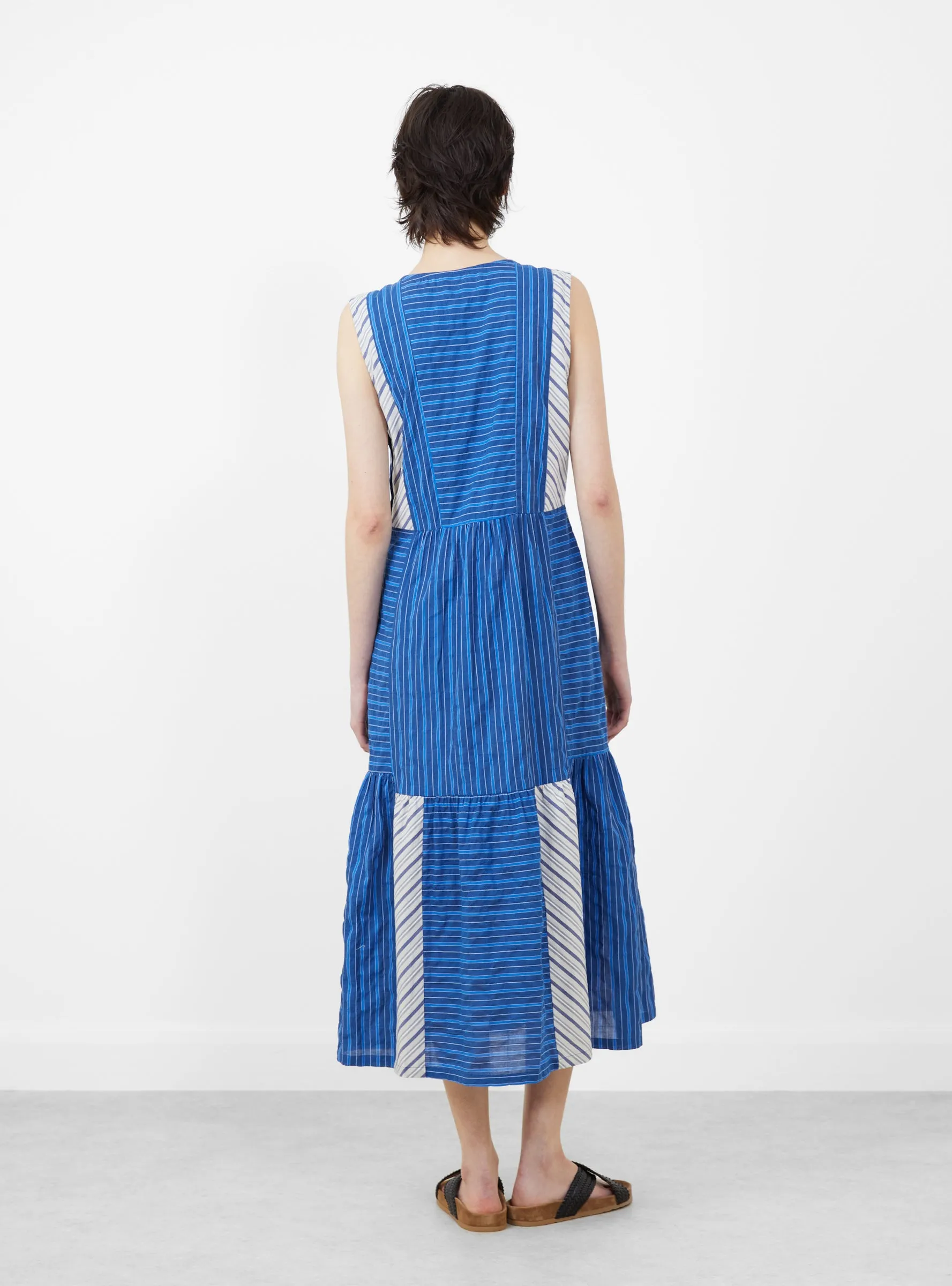 Amee Dress Cobalt Stripe Mix sold by Garbstore product image thumbnail 5