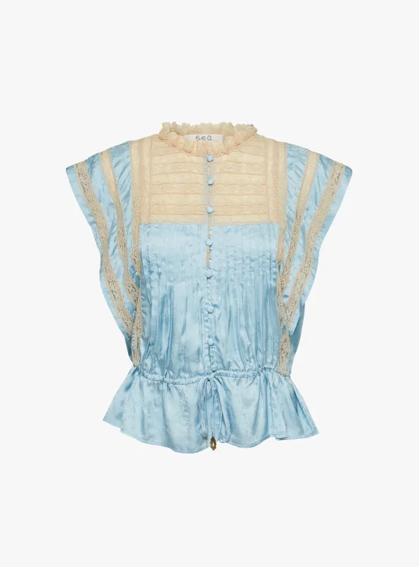 Ethel Top Blue made by Sea