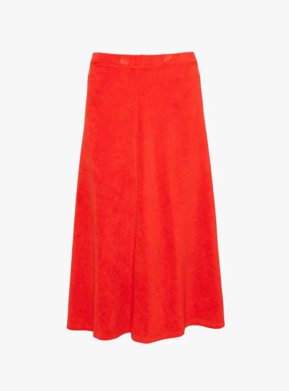 Sienna Midi Skirt Cherry made by Suzie Kondi