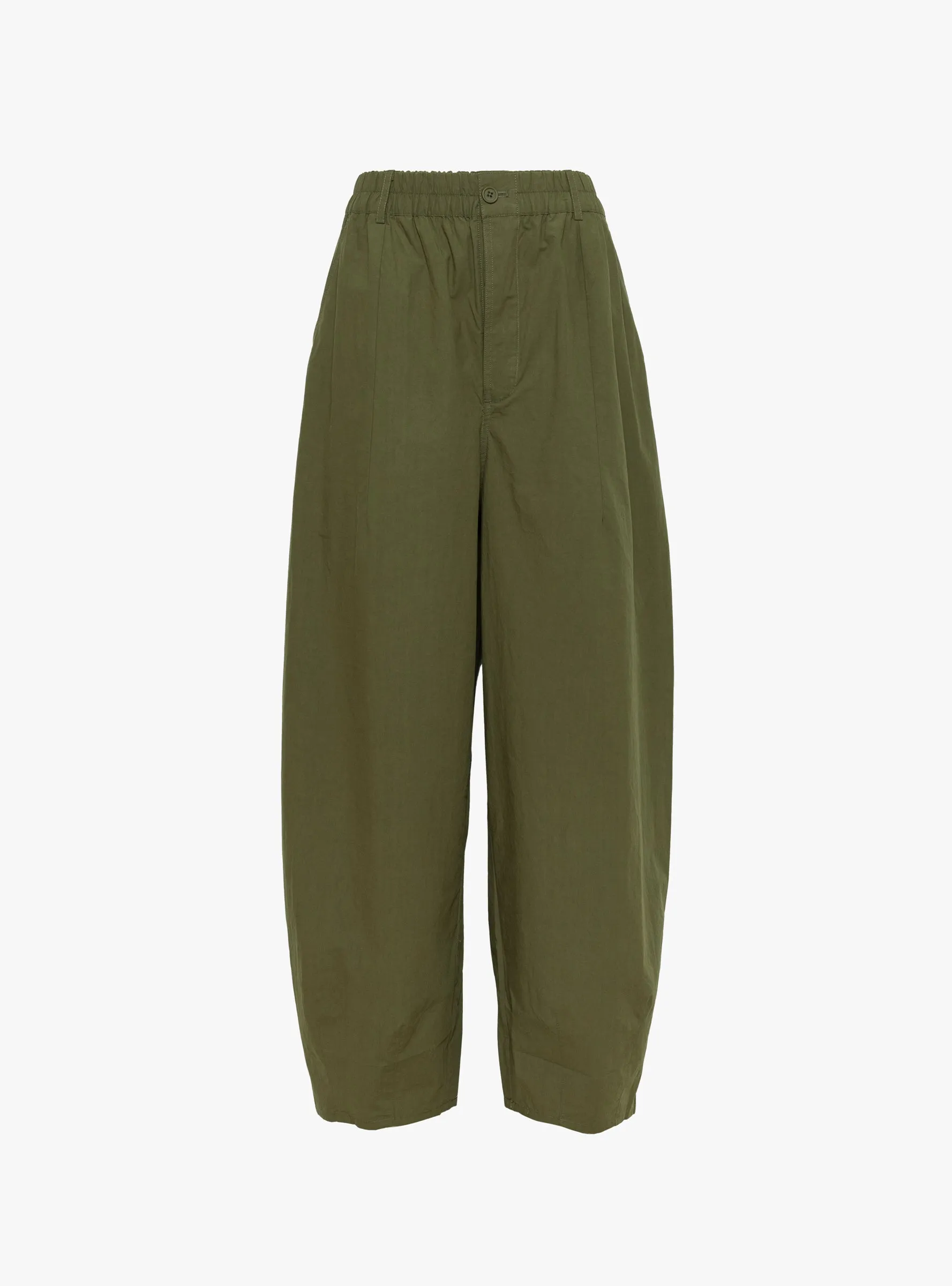 Papery Lantern Trousers Olive sold by Garbstore