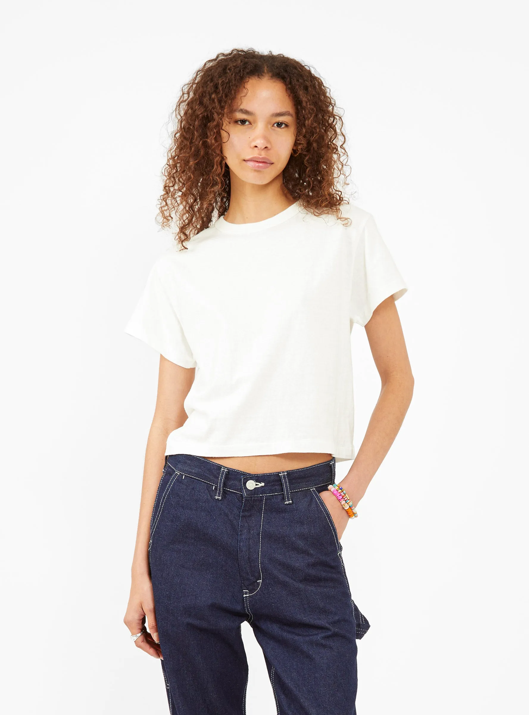 Hi'aka Short Sleeve T-Shirt Off White sold by Garbstore product image thumbnail 3