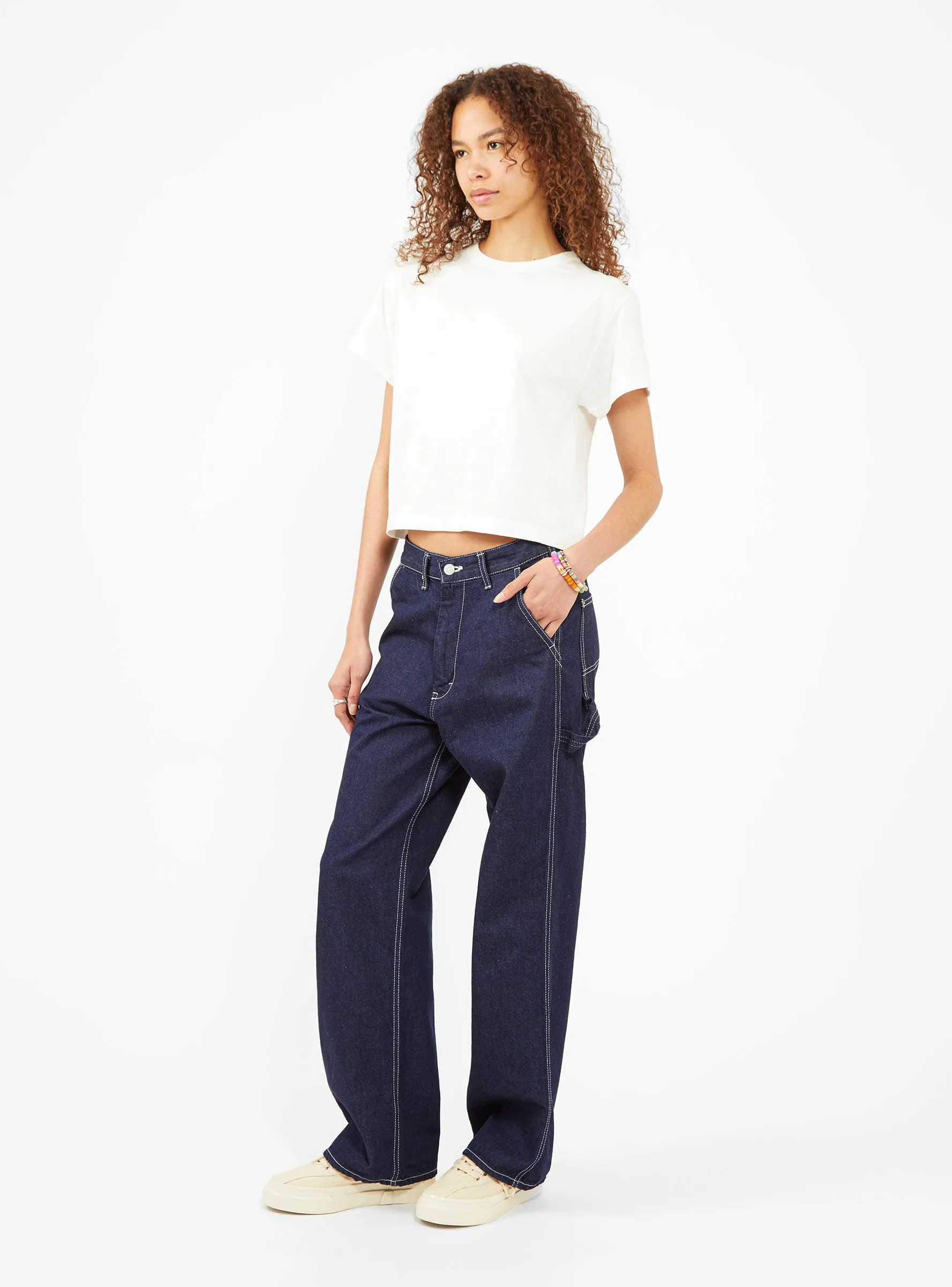 Hi'aka Short Sleeve T-Shirt Off White sold by Garbstore product image thumbnail 2