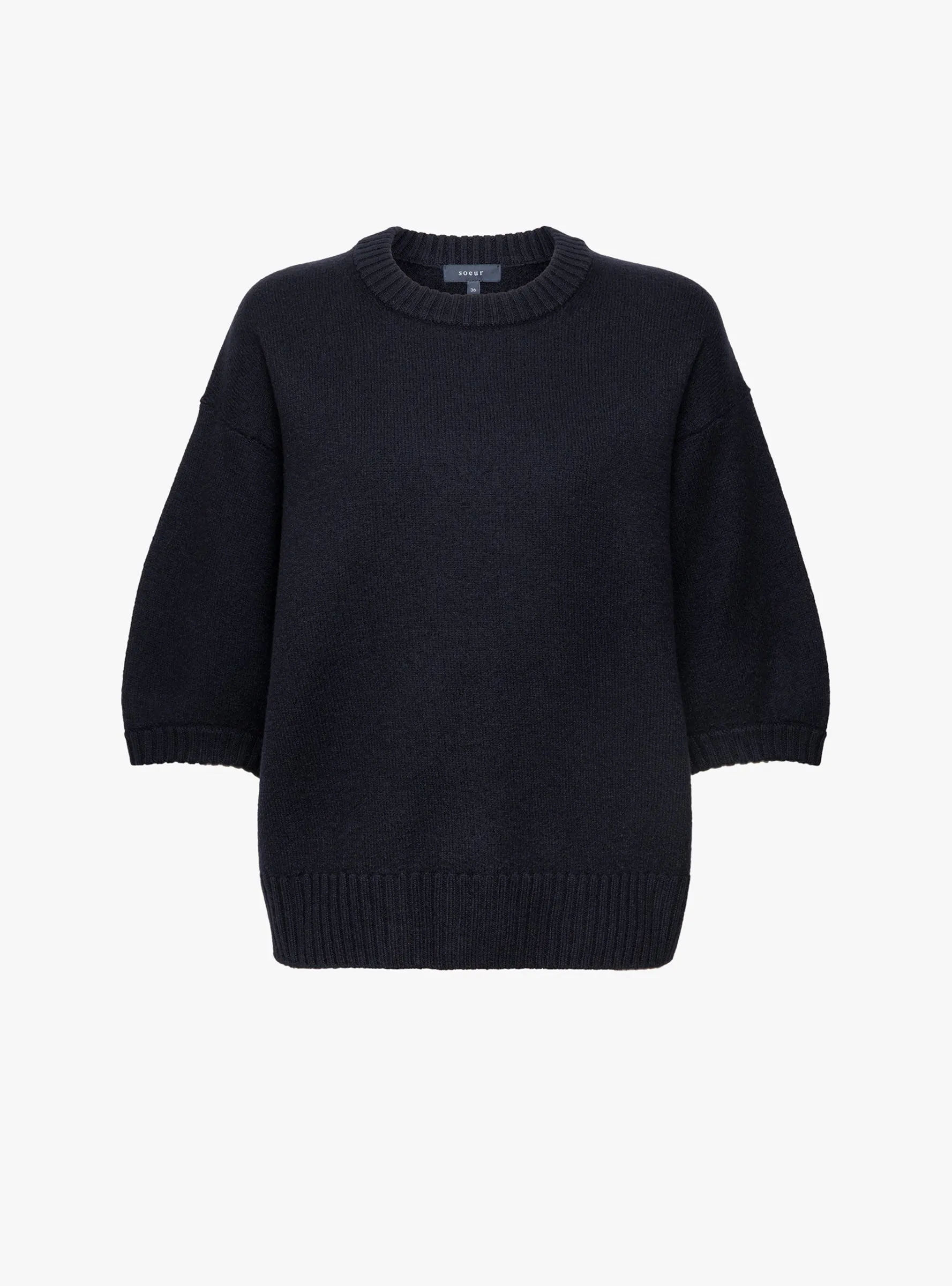 Lise Jumper Navy sold by Garbstore