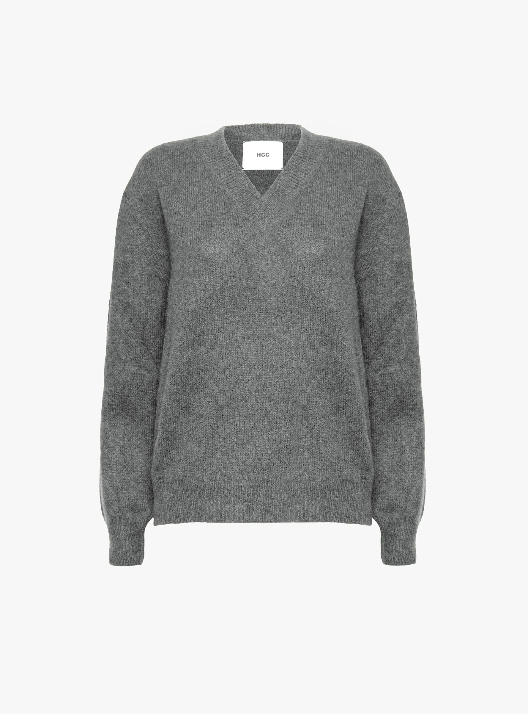 Nimbus V Neck Jumper Thunder sold by Garbstore