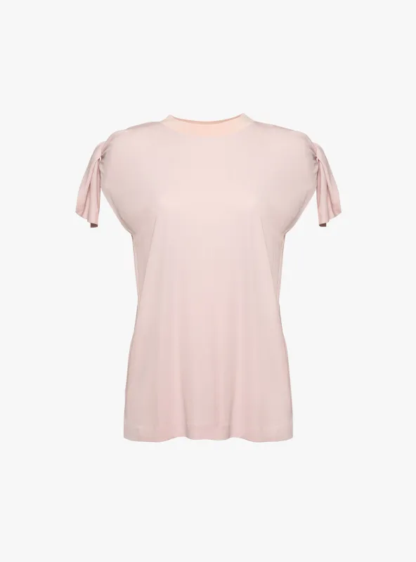 High Twist Smooth Jersey Top Pink made by TOGA Pulla