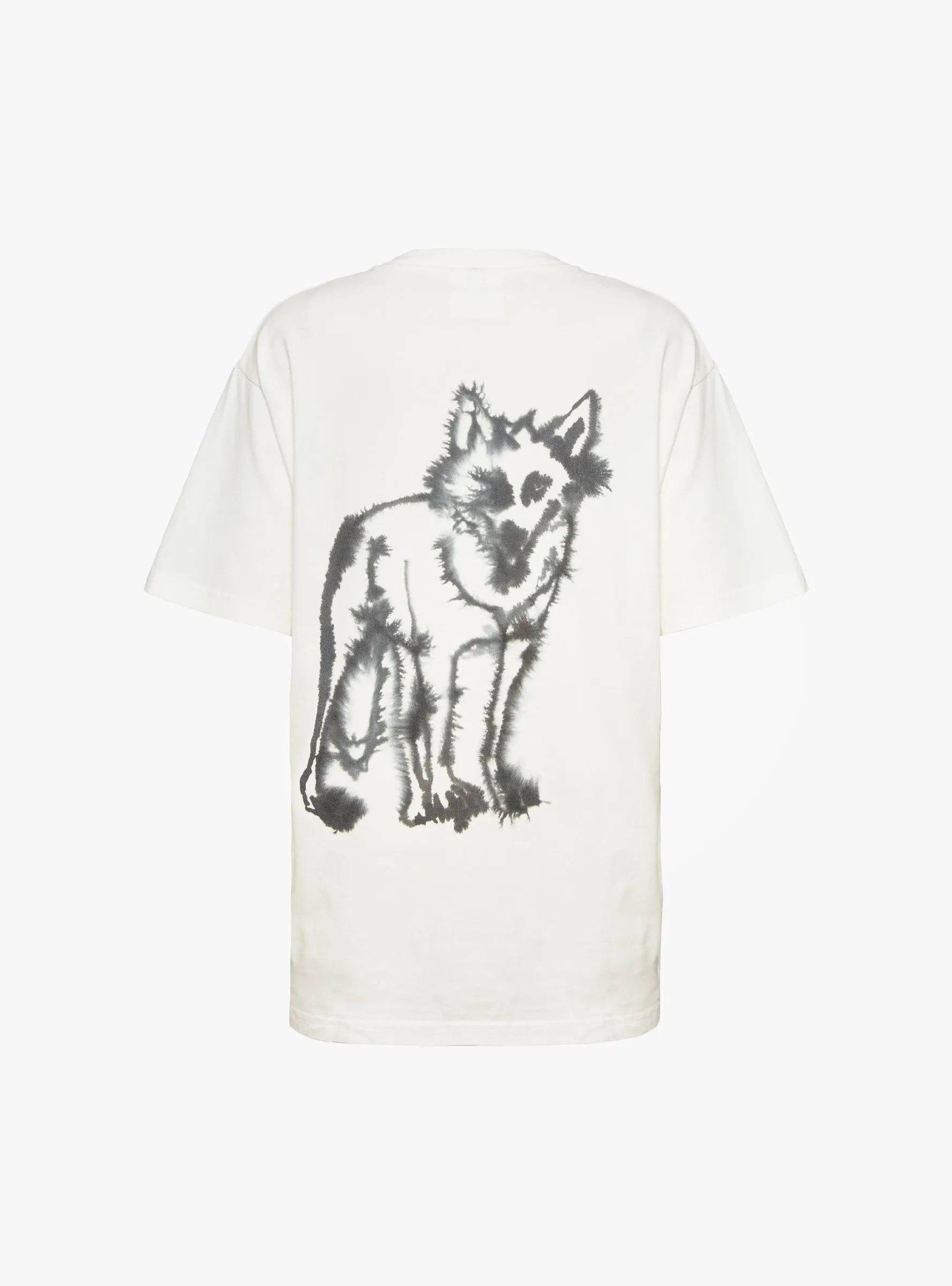 Rabbit Wolf T-Shirt Off White sold by Garbstore product image thumbnail 2