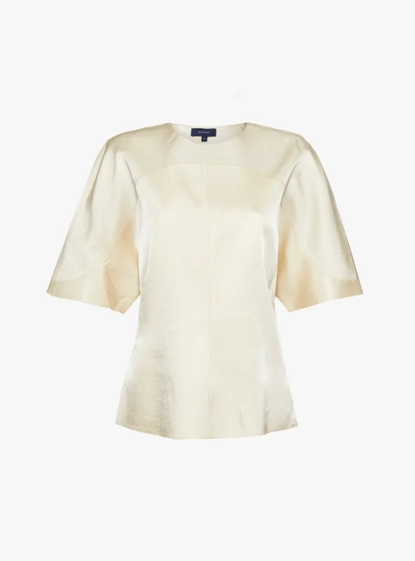 Lya Top Cream made by soeur