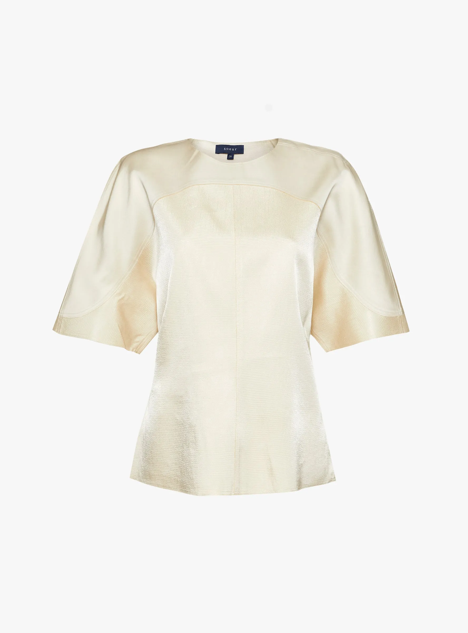 Lya Top Cream sold by Garbstore