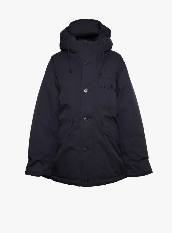 2L GORE-TEX Down Coat Navy made by Nanamica