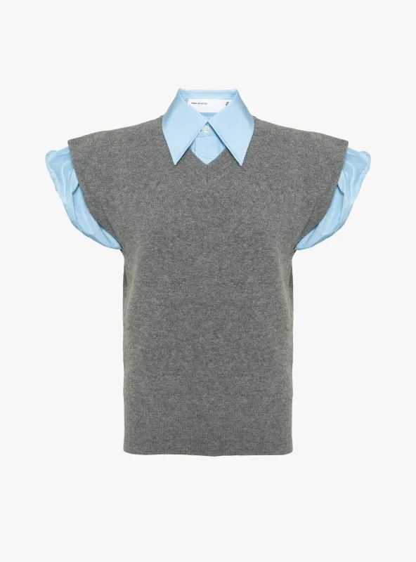 Docking Shirt Knit Grey made by TOGA Pulla