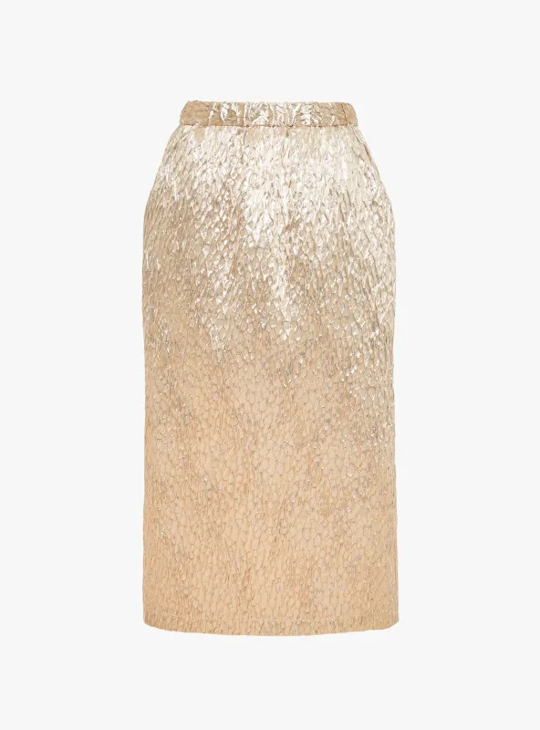 Mott Skirt Champagne made by Rachel Comey
