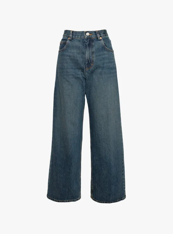 Puerto Jeans Aged Indigo made by Rachel Comey