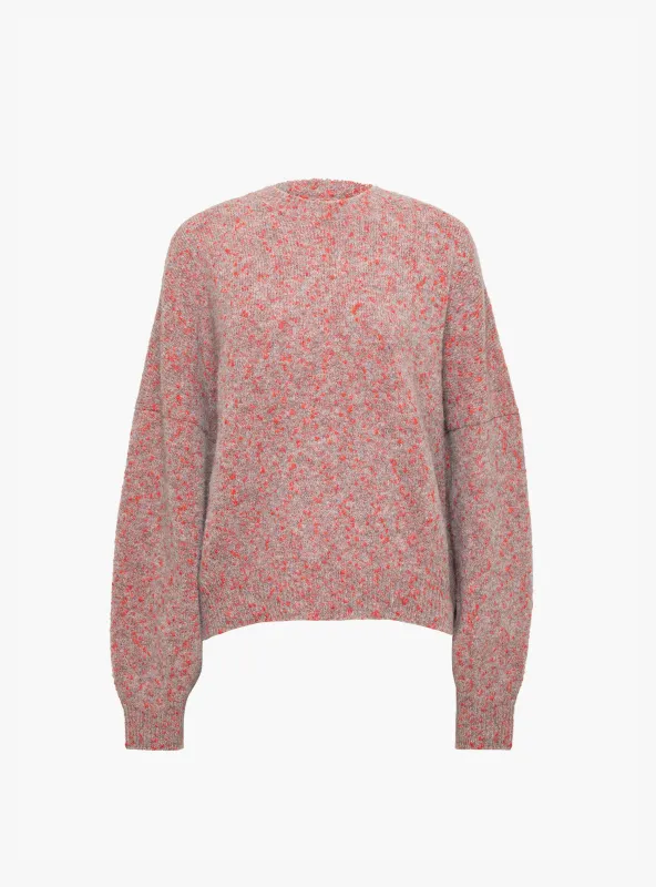 Speckled Crewneck Jumper Malva made by Cordera