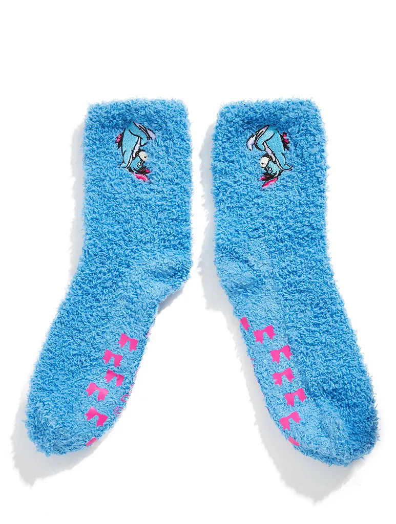 Eeyore Fluffy Socks sold by Custard London
