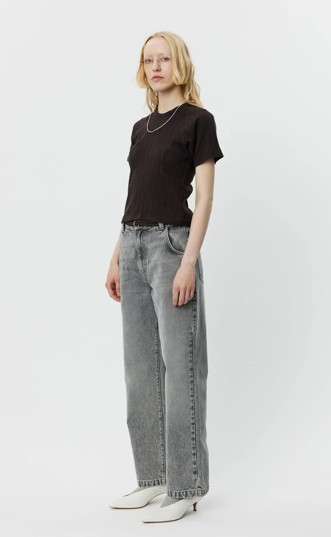 Raglan Tee - Brown Rib sold by mfpen Mens product image thumbnail 2