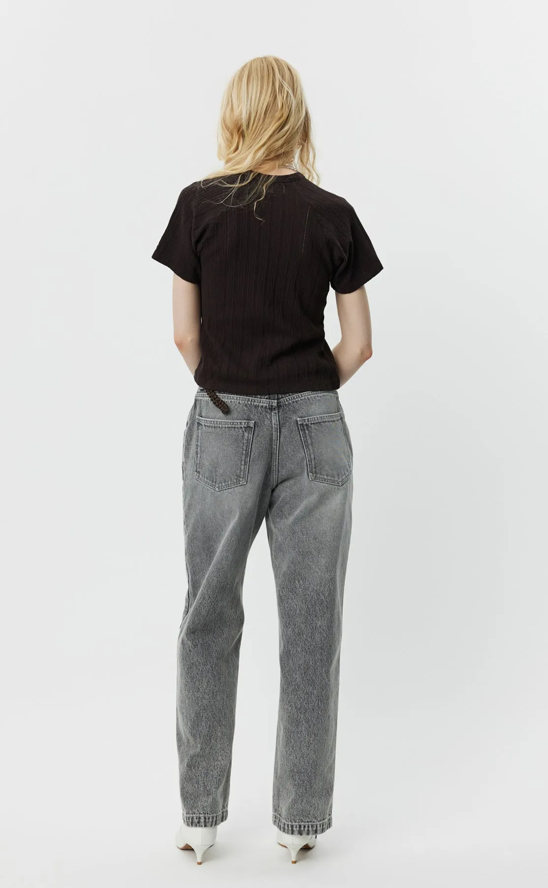 Raglan Tee - Brown Rib sold by mfpen Mens product image thumbnail 4