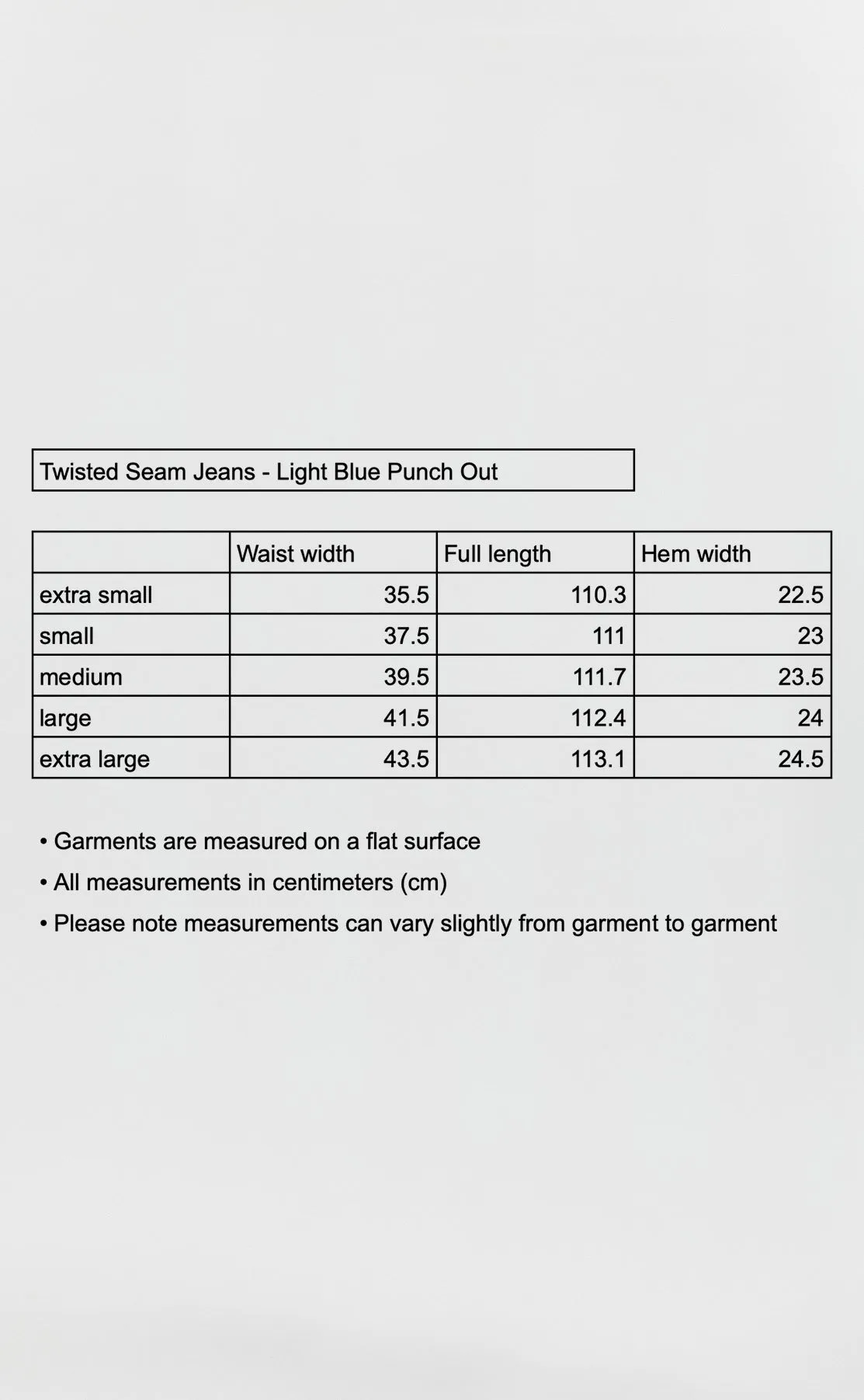 Twisted Seam Jeans - Light Blue Punch Out sold by mfpen Mens product image thumbnail 5