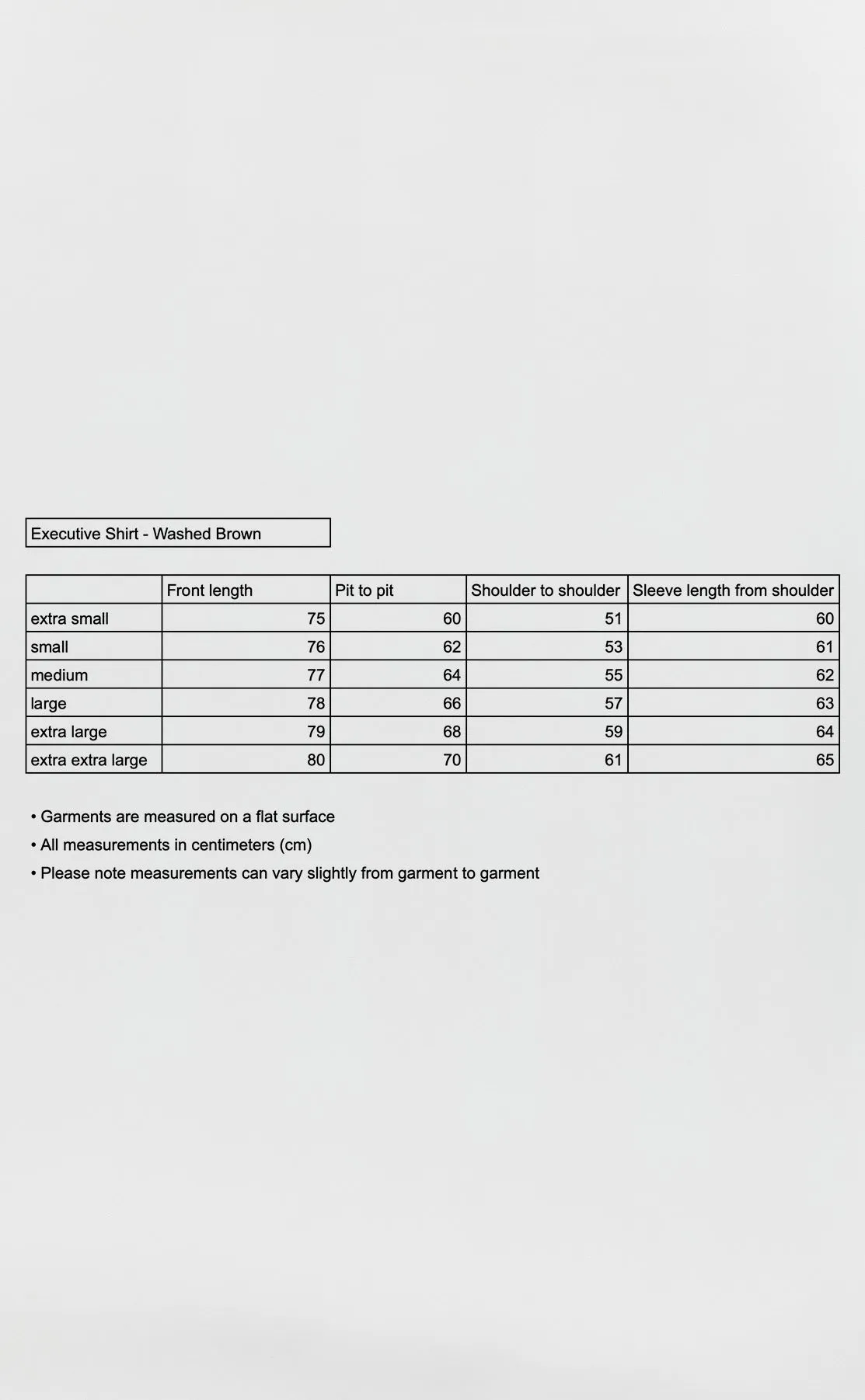 Executive Shirt - Washed Brown sold by mfpen Mens product image thumbnail 5