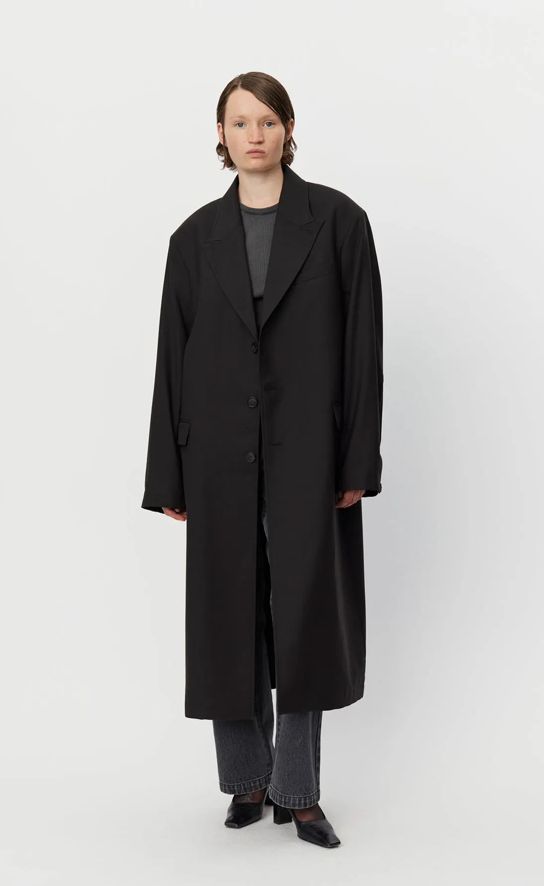 Women's Margin Coat - Dark Brown sold by mfpen Mens