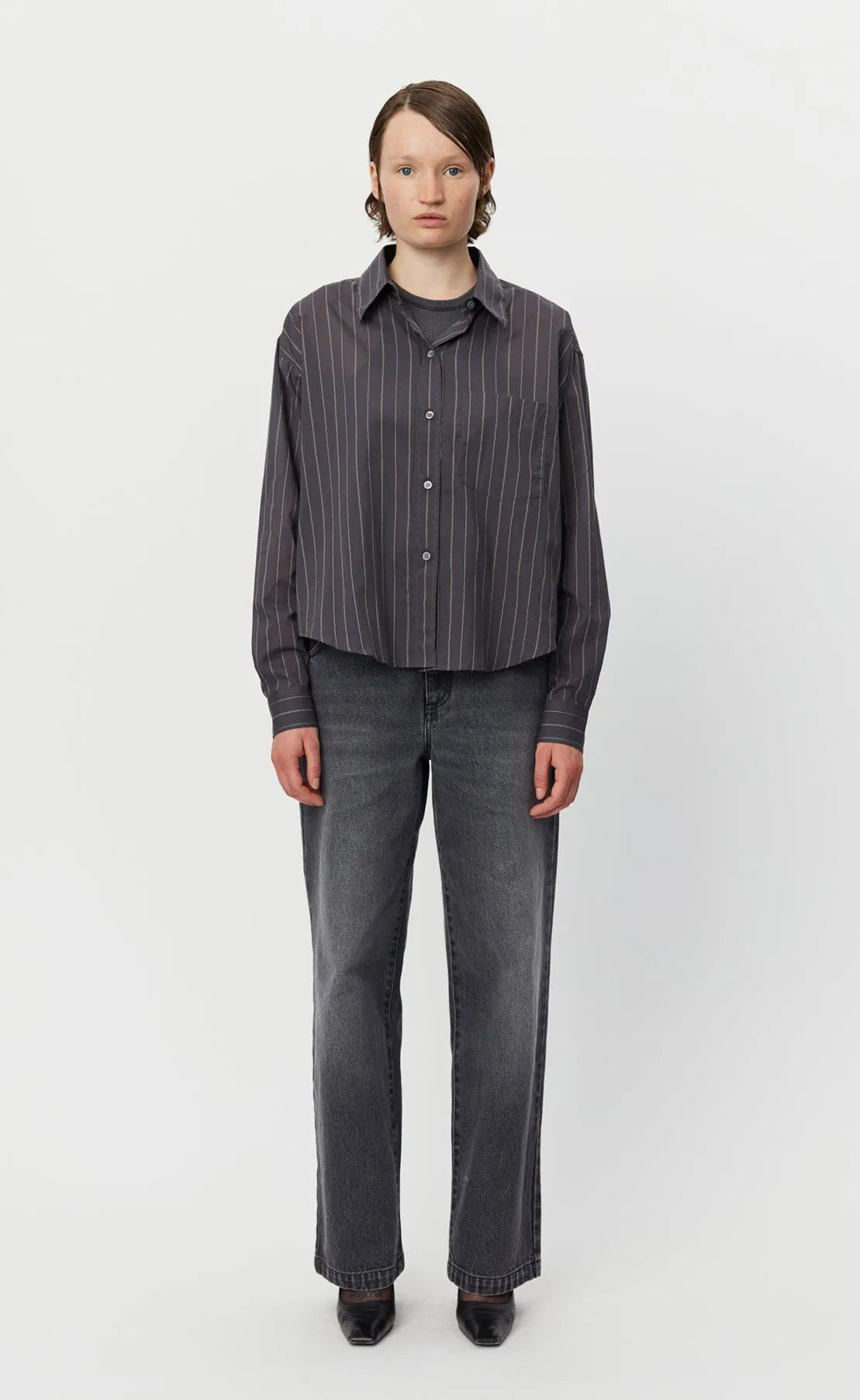 Format Shirt - Mushroom Stripe sold by mfpen Mens