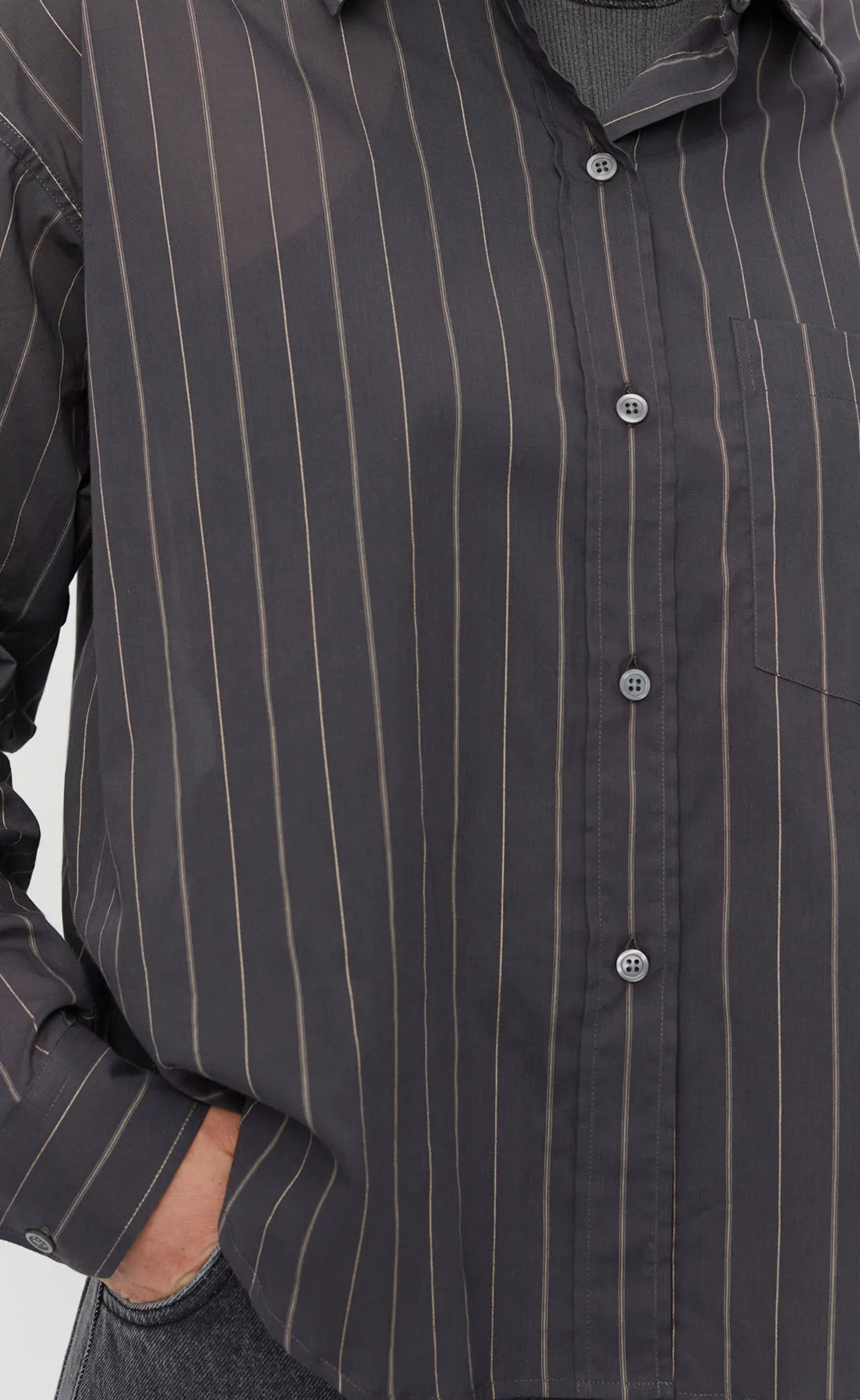 Format Shirt - Mushroom Stripe sold by mfpen Mens product image thumbnail 5