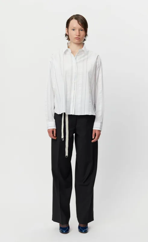 Exec Shirt - White Stripe sold by mfpen Mens