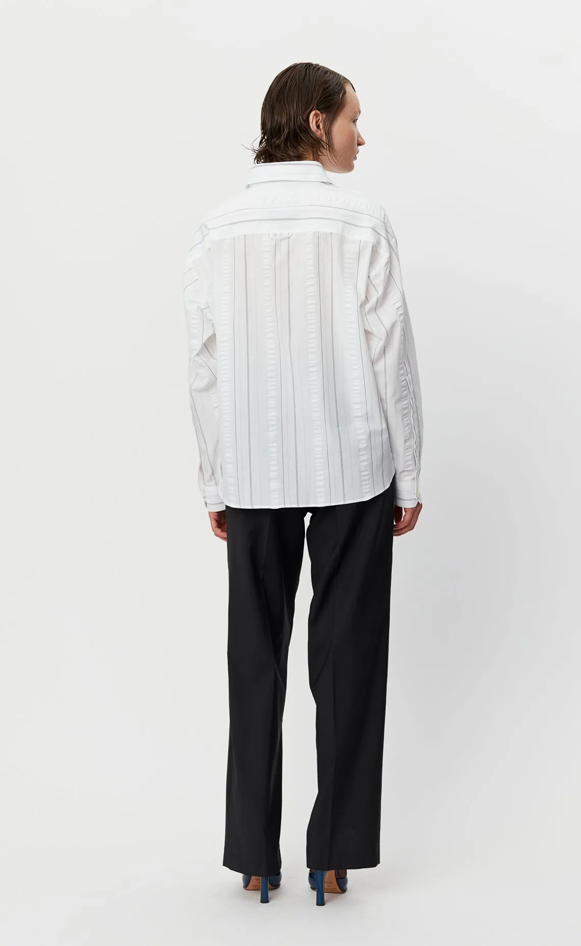 Exec Shirt - White Stripe sold by mfpen Mens product image thumbnail 4