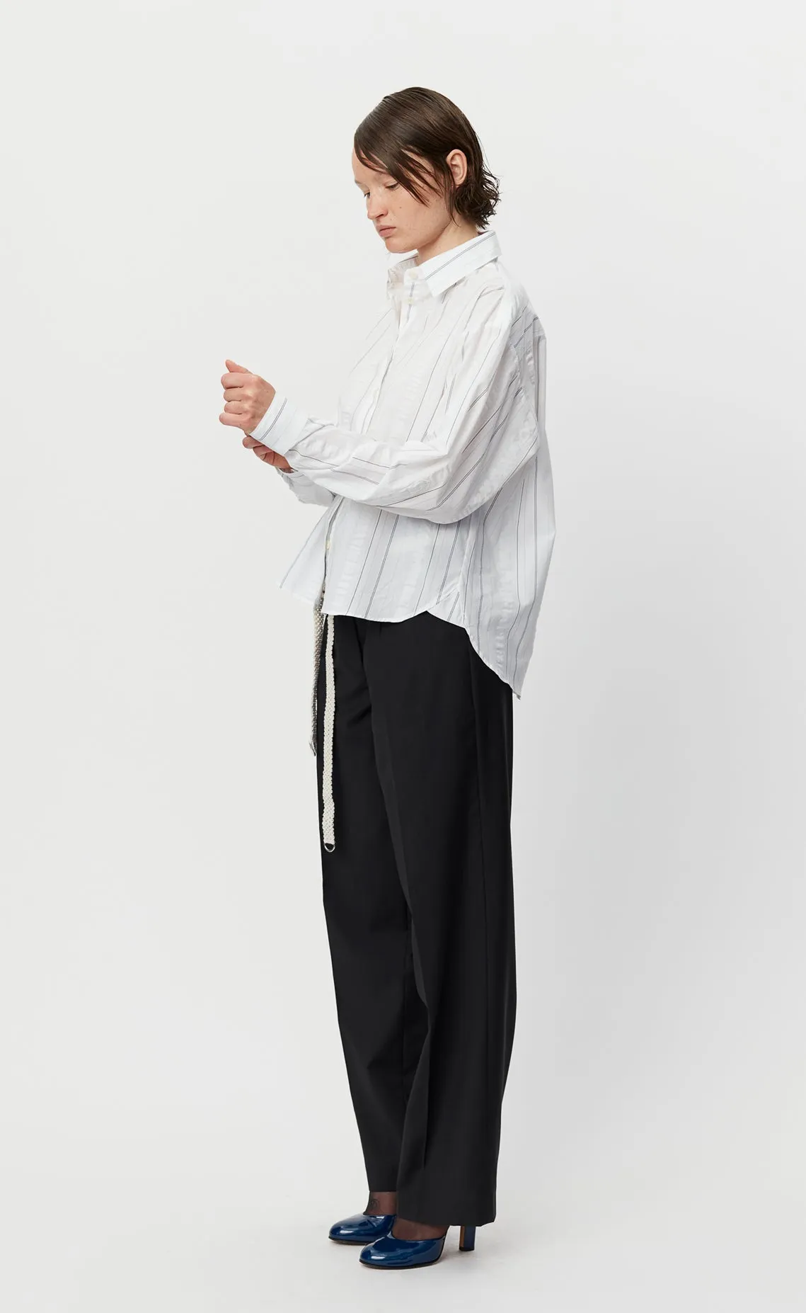 Exec Shirt - White Stripe sold by mfpen Mens product image thumbnail 3