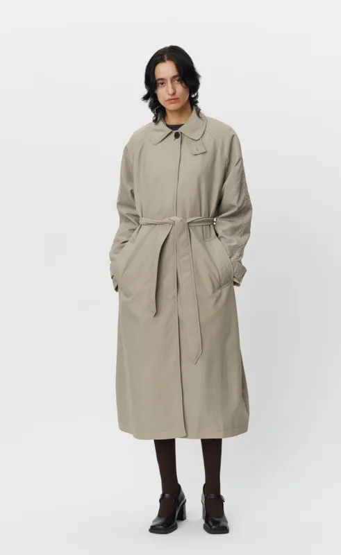 Womens Installation Coat - Recycled Taupe Ripstop sold by mfpen Mens