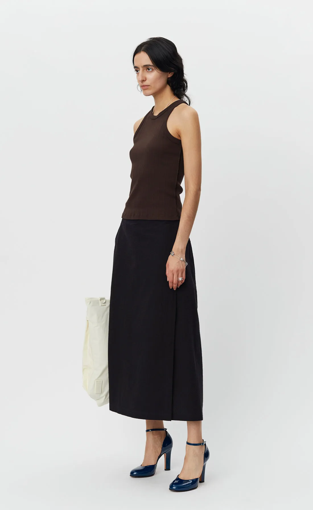 Tank Top - Dark Brown sold by mfpen Mens product image thumbnail 3