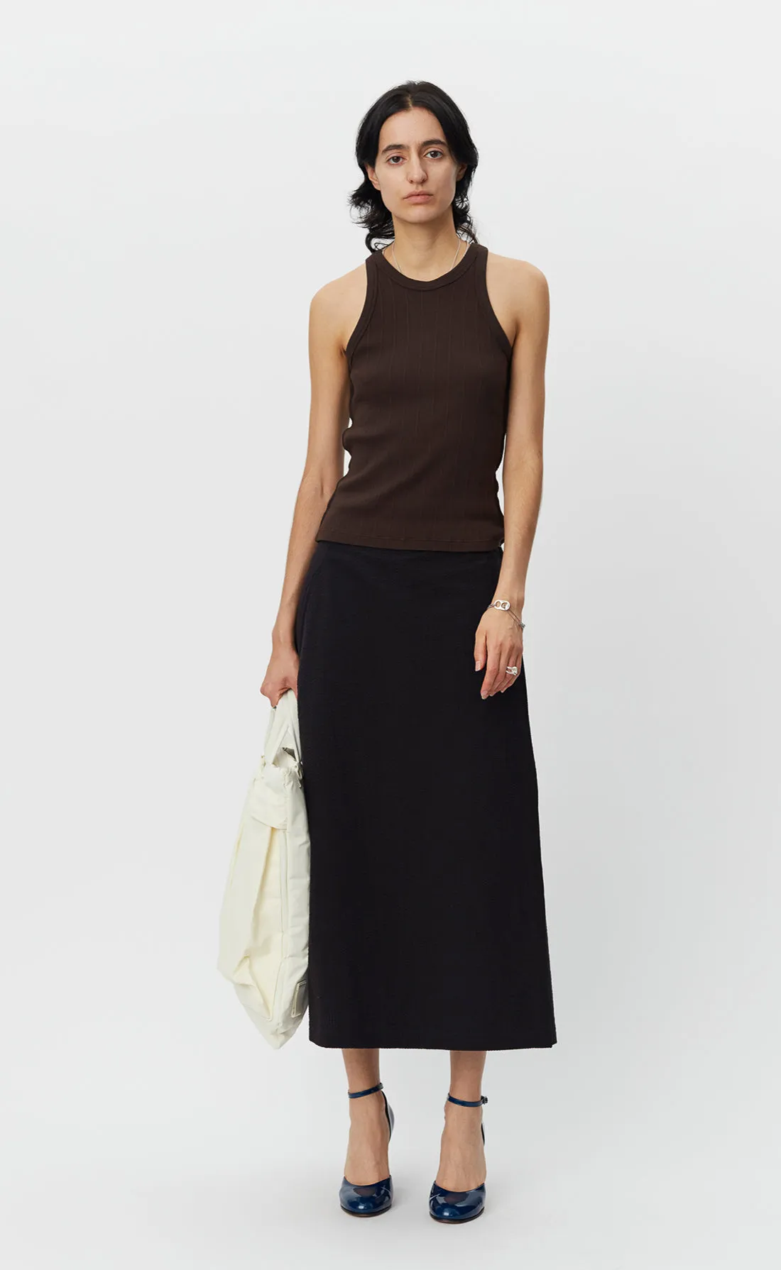 Tank Top - Dark Brown sold by mfpen Mens product image thumbnail 2