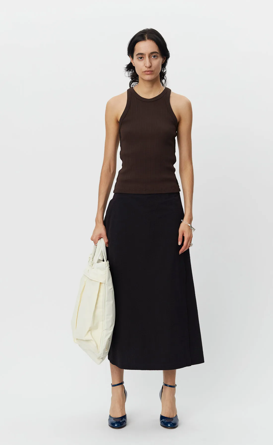 Tank Top - Dark Brown sold by mfpen Mens