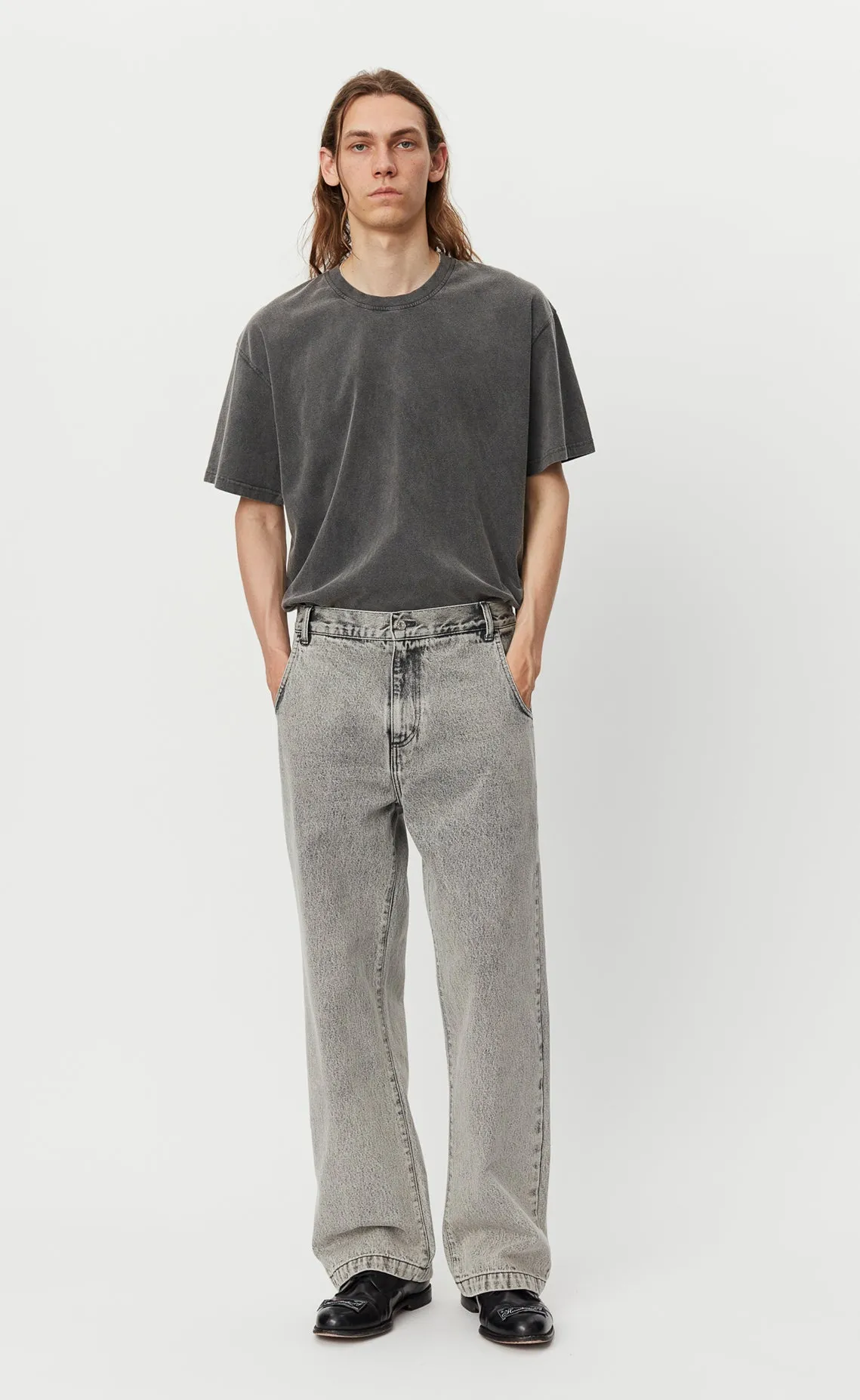 Straight Cut Jeans - Acid Wash sold by mfpen Mens product image thumbnail 2