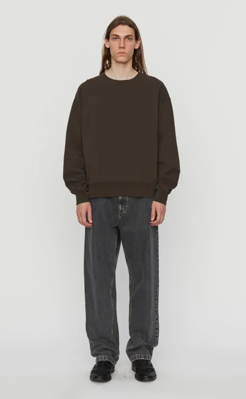 Standard Crewneck - Dark Brown sold by mfpen Mens