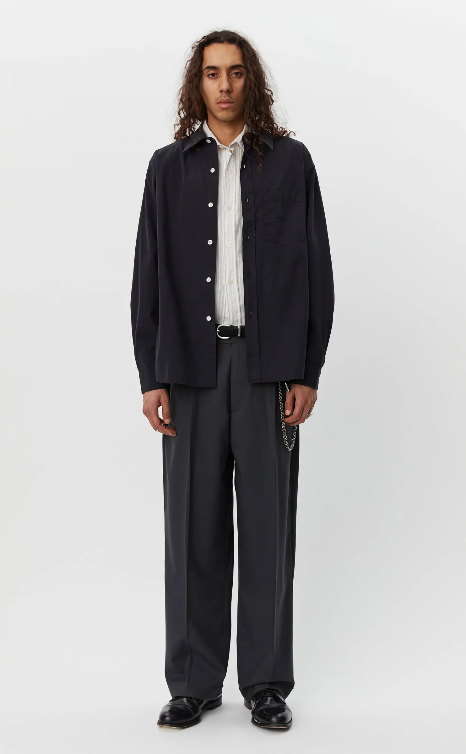 Convenient Shirt - Washed Black sold by mfpen Mens
