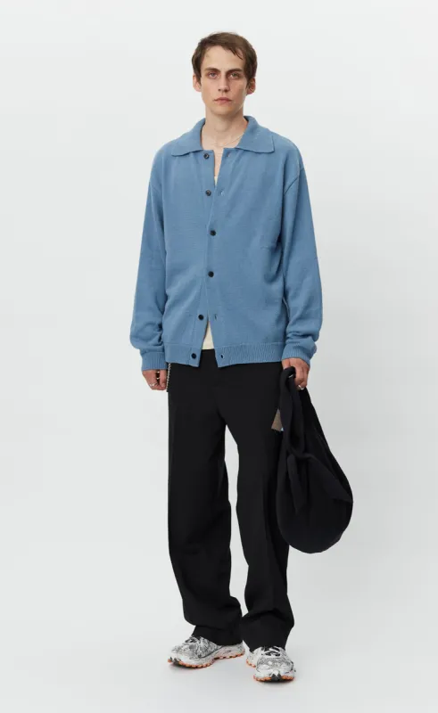 Formal Polo Shirt - Dusty Blue sold by mfpen Mens