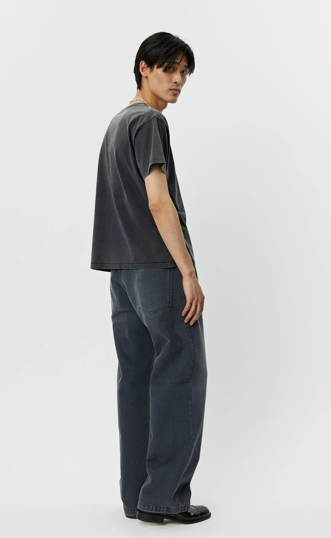 New Tee - Washed Graphite sold by mfpen Mens product image thumbnail 4